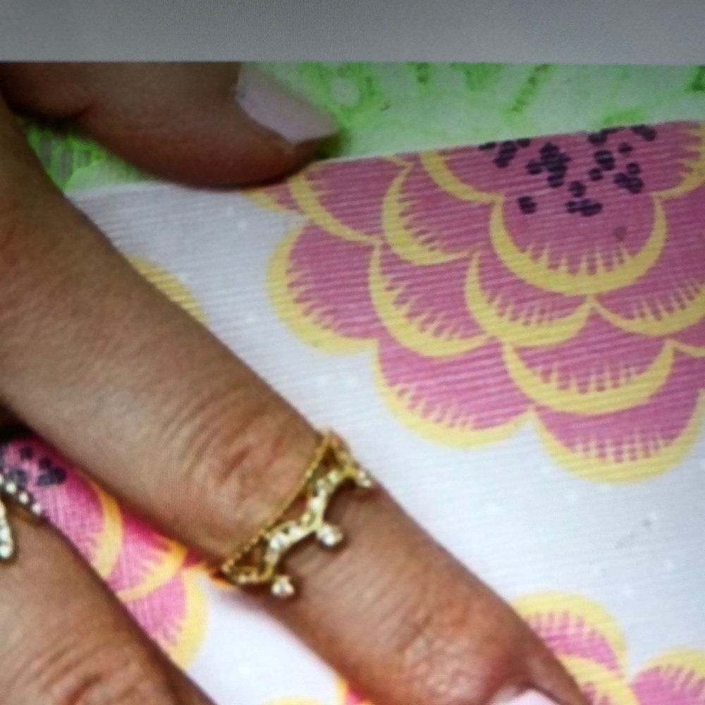 Gold Princess Midi Ring